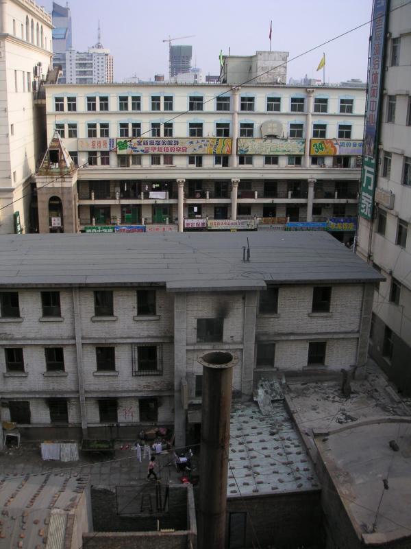 View from our hotel room