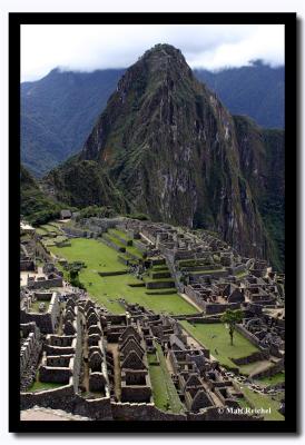 Awe Inspiring Machu Picchu and Huaynapicchu (Waynapicchu), Peru