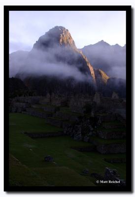 Sunrise at Michu Picchu, Peru
