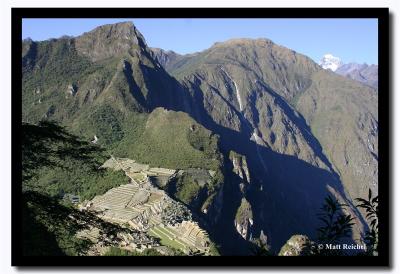The Entire Machu Picchu from Huaynapicchu, Peru