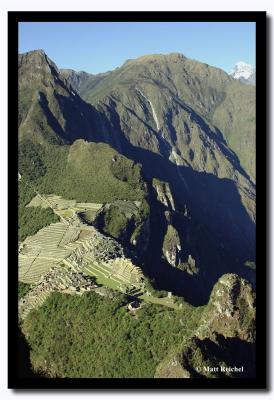Machu Picchu from the Summit of Huaynapicchu, Peru