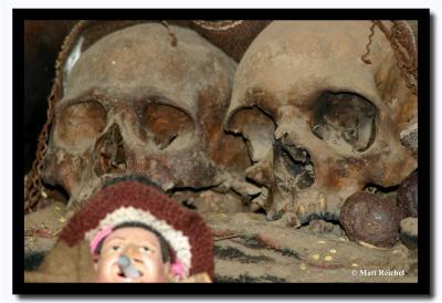 Family Skulls, Ollantaytambo, Peru