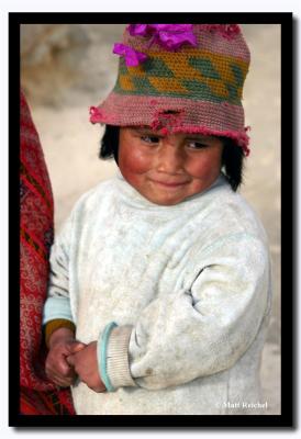 Little Girl, Ollantaytambo, Peru