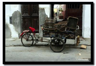 Old Cart, Lima, Peru