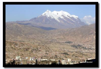 The City of La Paz, 4100 Meters AboveSea Level, Bolivia