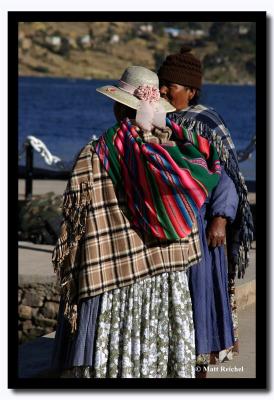 Colorful Aymara Women, Bolivia