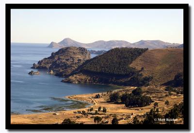 Lake Titicaca Landscape, Bolivia