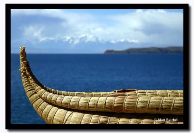 Traditional Straw Boat, Titicaca, Bolivia