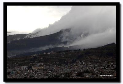 Clouds Rolling into Quito, Ecuador