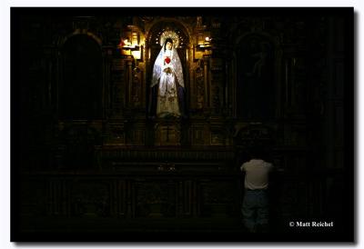 Prayer, Quito, Ecuador