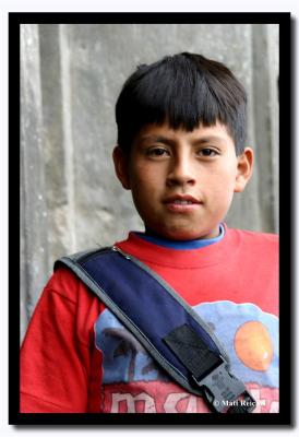 Shoeshine Boy, Quito, Ecuador