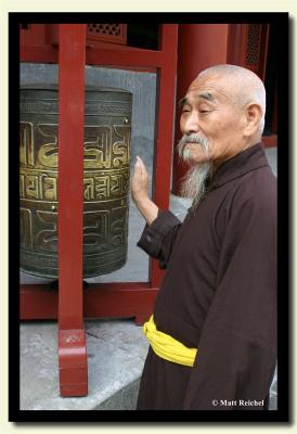 Yong He Gong Lama Temple Old Monk