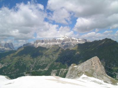 view from Marmolada