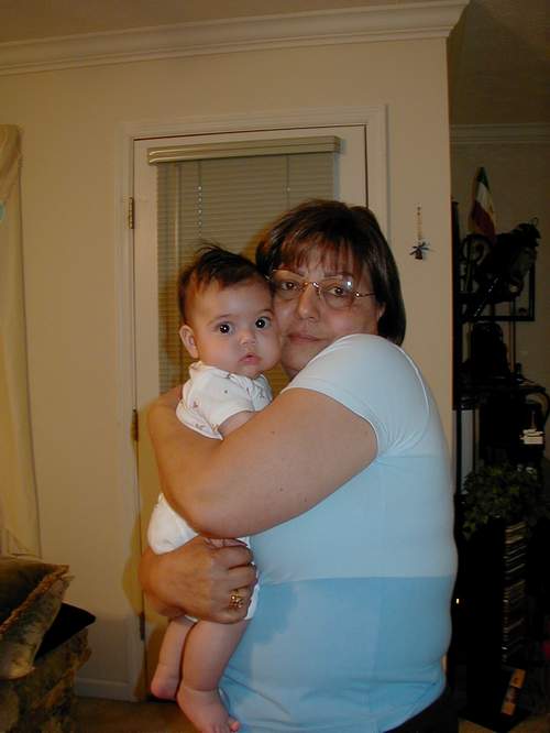 Ava with Grandma Tara