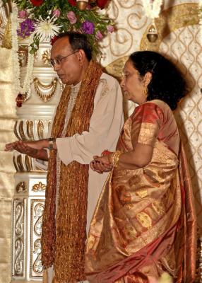 father & mother of the groom