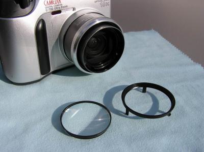 Front lens removed.