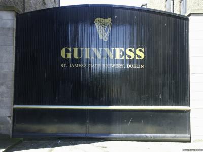 Entrance to Guinness Brewery