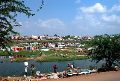 Laundry landscape