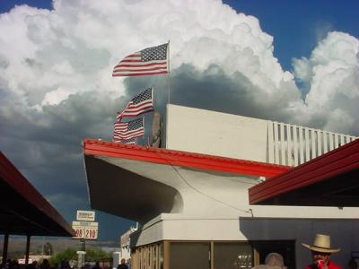 flags at Screamers