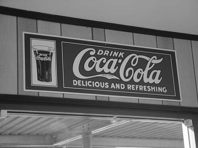 B&W Coca-Cola