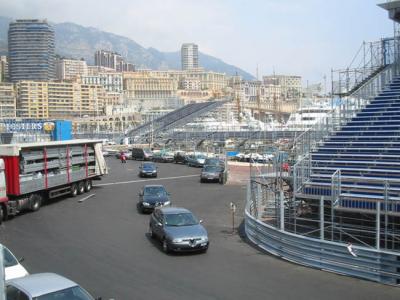 Monaco race track