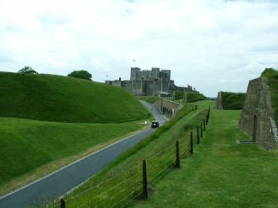 Looking towards Henry II's Keep