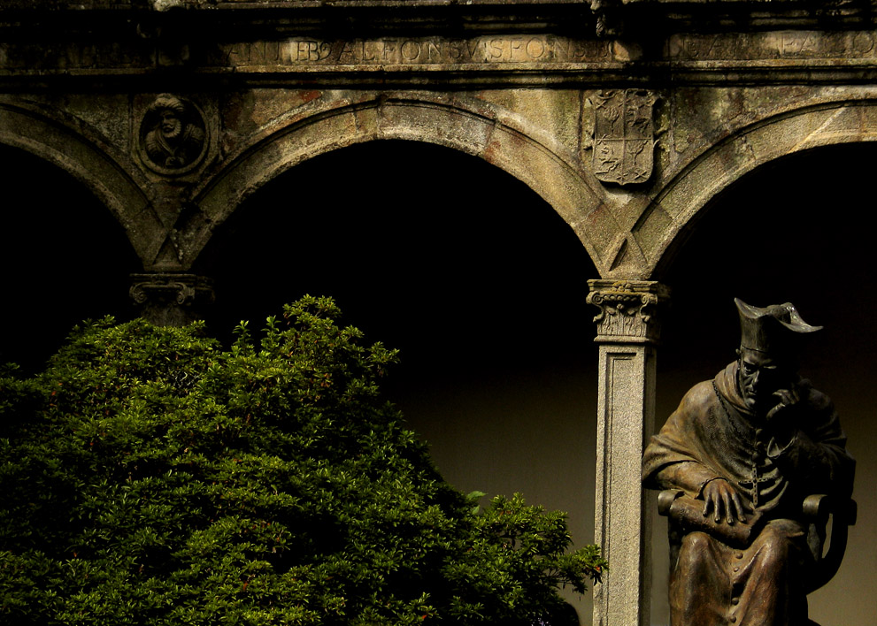 Cloister, Fonseca College, Santiago de Compostela, Spain, 2004