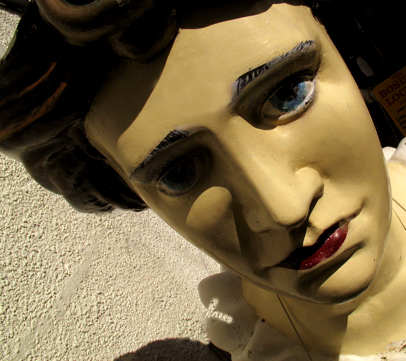 Figurehead, Upton Slip, Falmouth, England, 2004