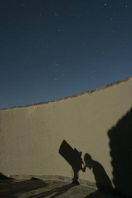 Observer's Shadow, Namibia, 2004