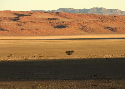 View from Side Canyon, Namibia, 2004