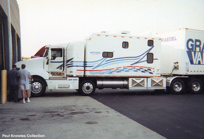 Graebel Van Lines kw t600. 180 sleeper
