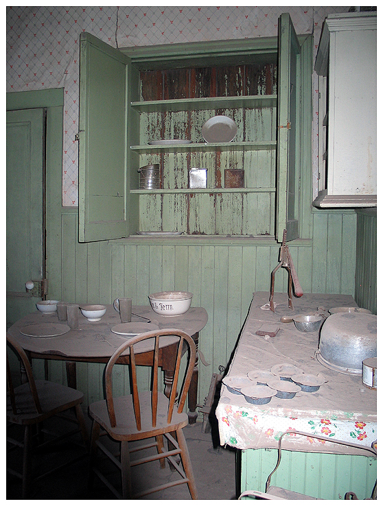 Abandoned Kitchen in Bodie