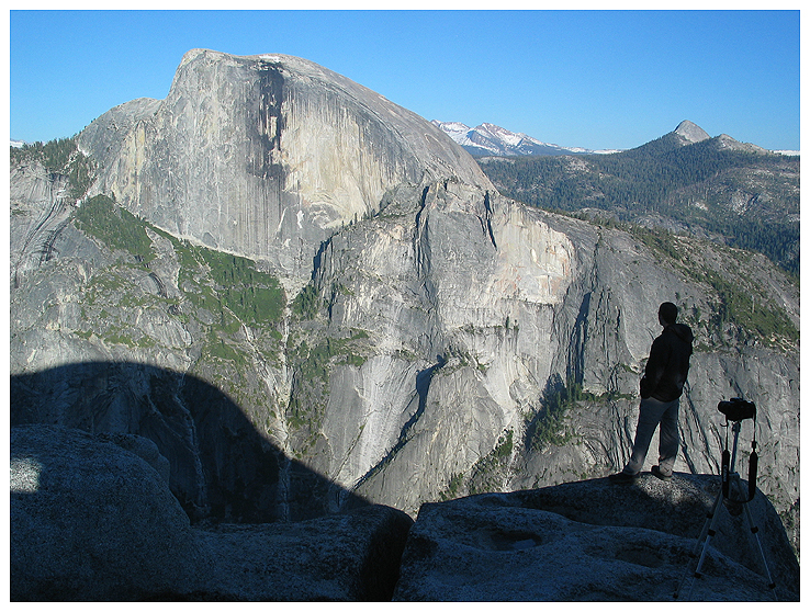 View of Half Dome from North Dome