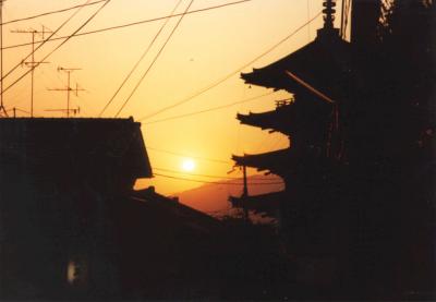 Sunset Kyoto