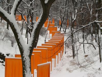 Christo and Jeanne Claude's Gates of Central Park
