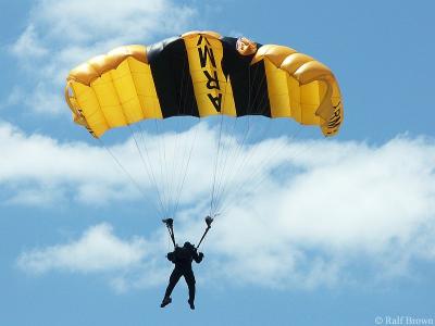 Golden Knights Jump Team Parachutist