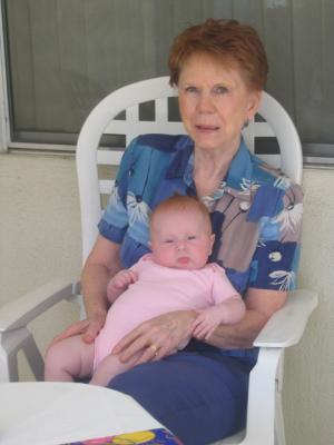 Tay loves her Great-grandma