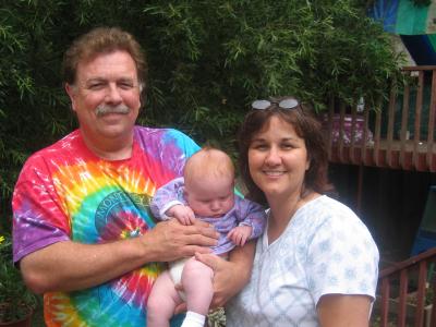 Papa Curt, Tay and Nana Marie