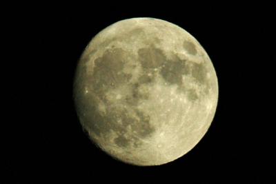 The moon