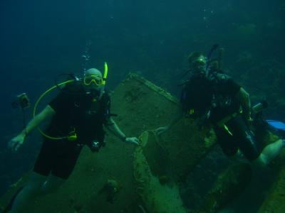 Joe and Walter on the Hilma Hooker