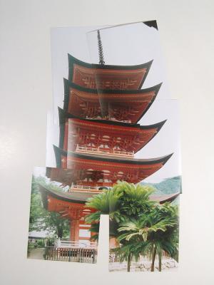 pieces of pagoda