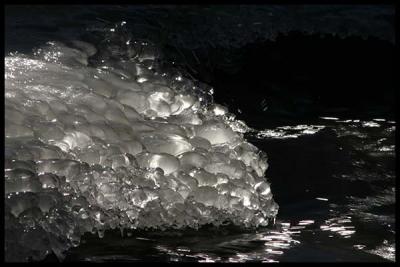 ice and waves