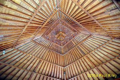 Balinese ceiling