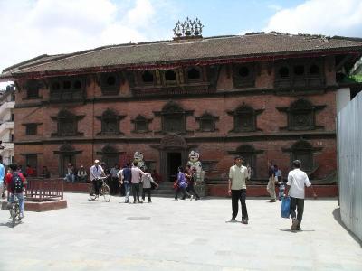 Kathmandu - Durbar Square - Kumari-Ghar - Home to the 'Kumari' Living Goddess