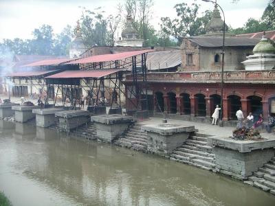 Pashupatinath Temple - Bagmati River  Cremation Ghats