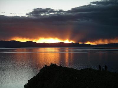 Nam-tso lake - Tengali Sea - Sunset
