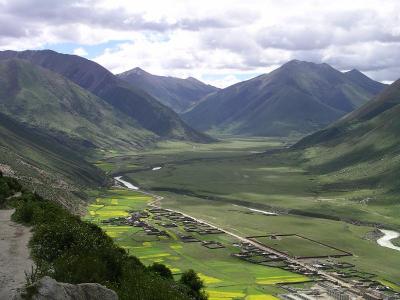 Drigung Til Monastery - View From Monastery