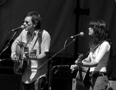Sarah Lee Guthrie and Johnny Irion play