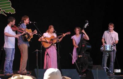 Adrienne Young and Little Sadie on main stage