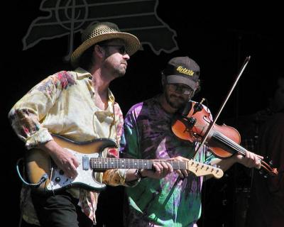 Pickin' and fiddlin' with Left of Memphis